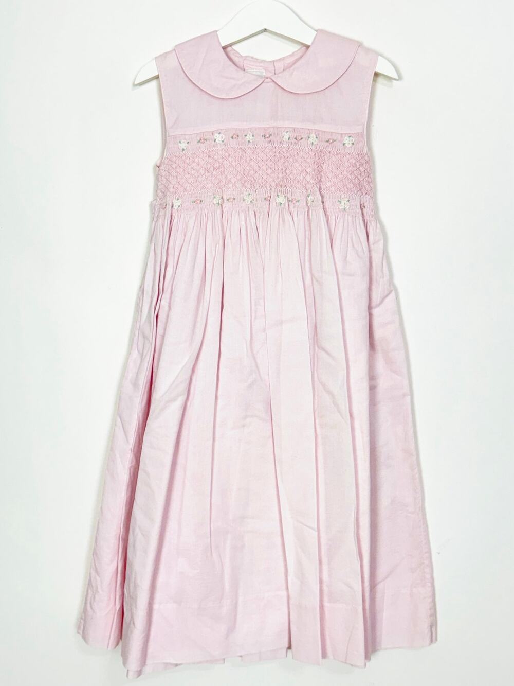 Strasburg Children Pink Smocked Dress